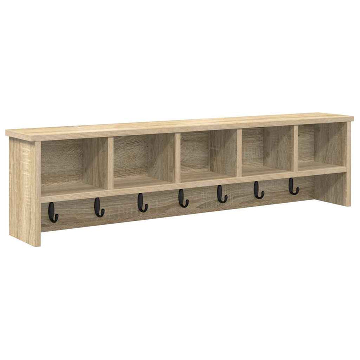 Vægmonteret Jakkeholder Vægmonteret Sonoma eg 100 x 16 x 26 cm