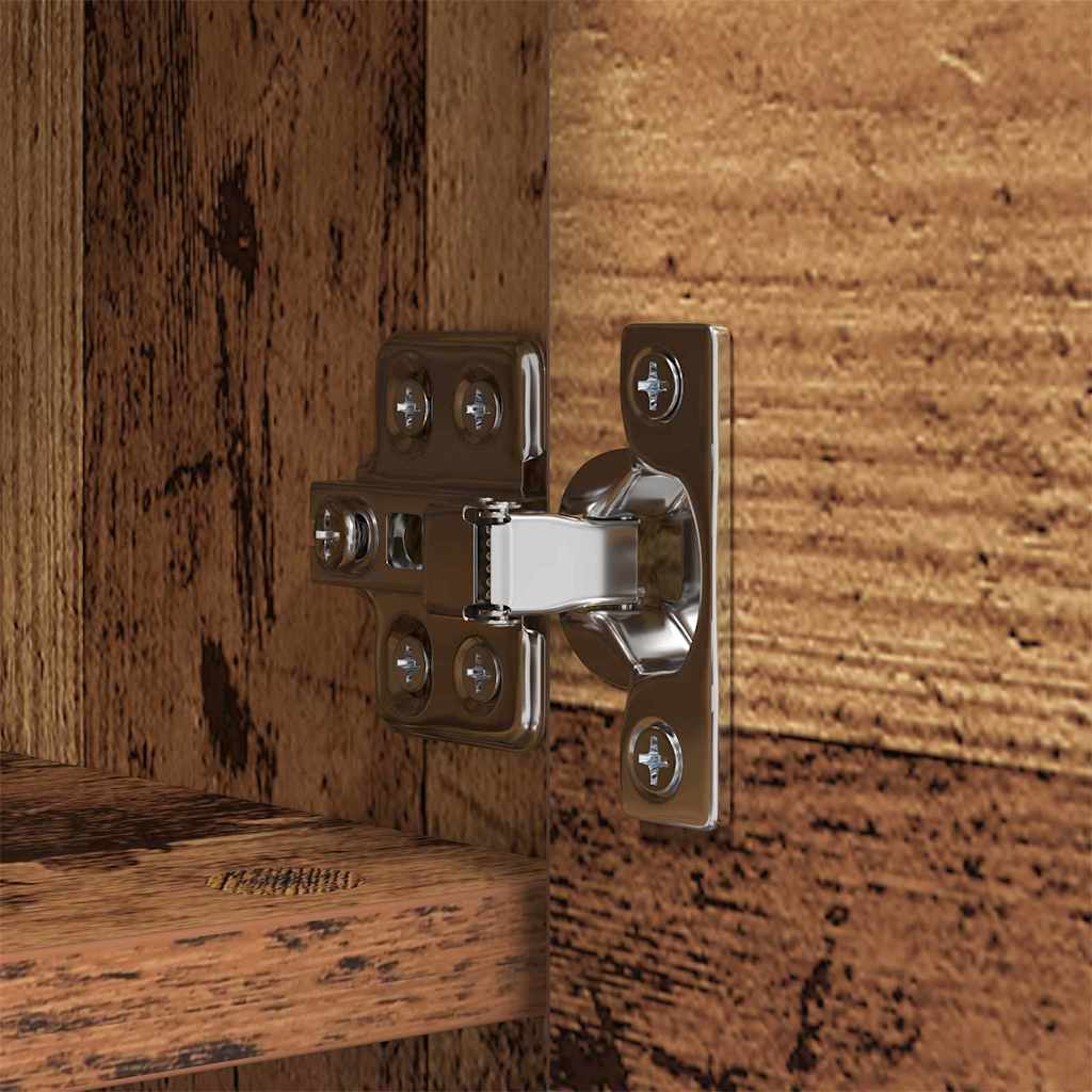 Vægmonteret Jakkeholder Vægmonteret Gammelt træ 50 x 20 x 30 cm