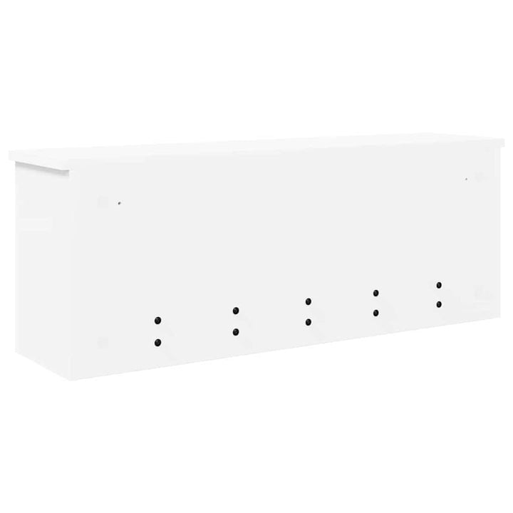 Vægmonteret Jakkeholder Vægmonteret Hvid 80 x 20 x 30 cm