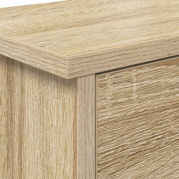 Vægmonteret Jakkeholder Vægmonteret Sonoma eg 80 x 20 x 30 cm