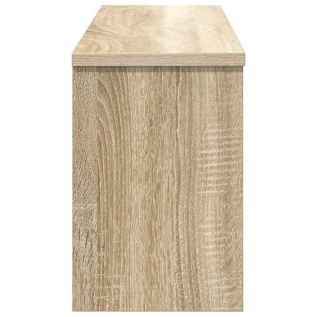 Vægmonteret Jakkeholder Vægmonteret Sonoma eg 80 x 20 x 30 cm