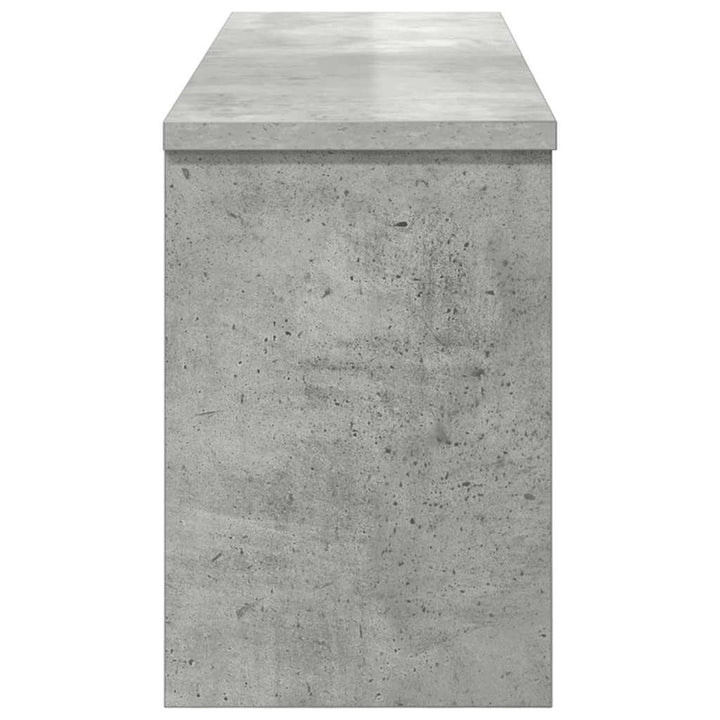 Vægmonteret Jakkeholder Vægmonteret Beton Grå 80 x 20 x 30 cm