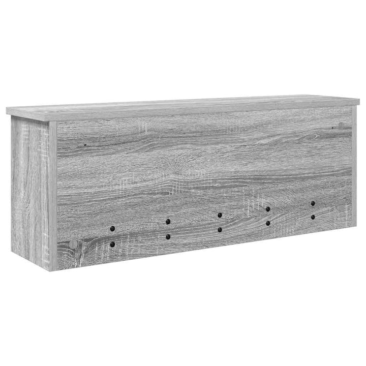 Vægmonteret Jakkeholder Vægmonteret Grå Sonoma 80 x 20 x 30 cm