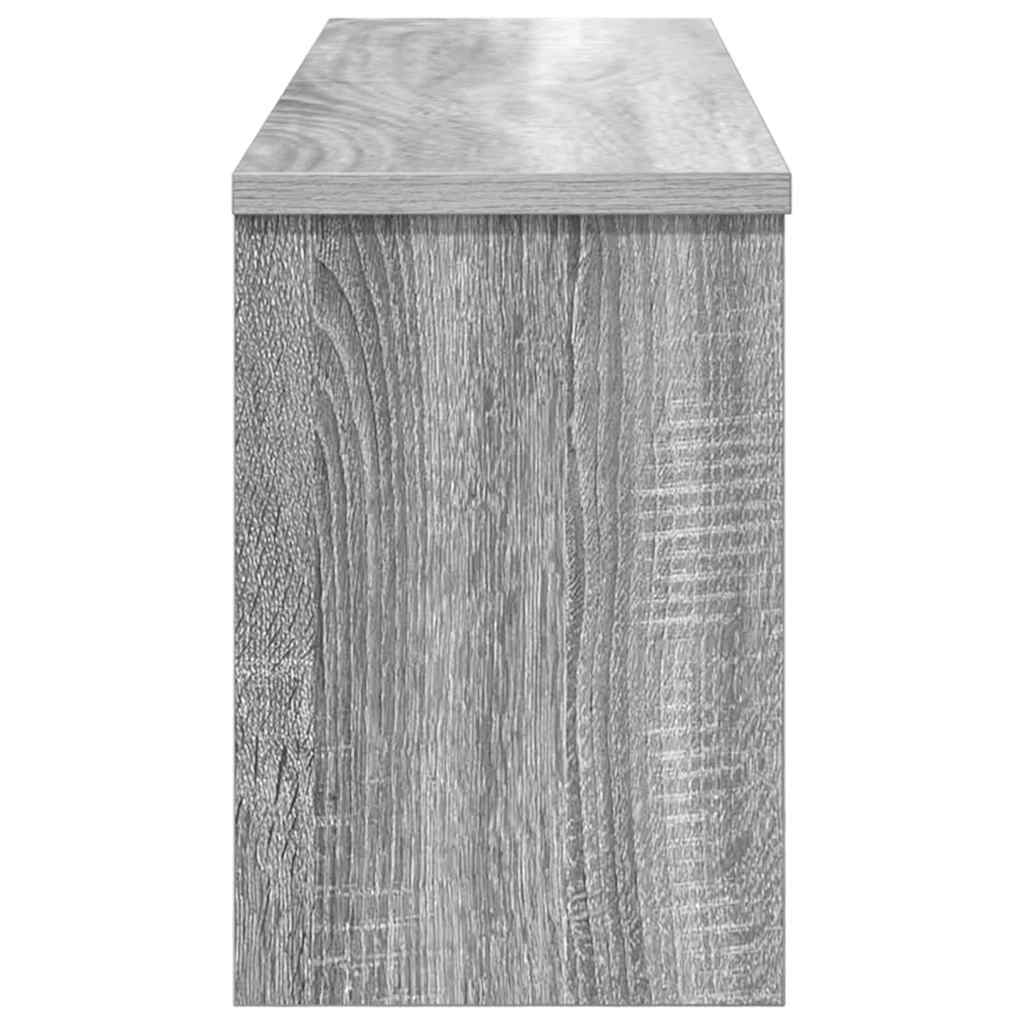 Vægmonteret Jakkeholder Vægmonteret Grå Sonoma 80 x 20 x 30 cm