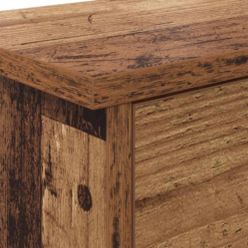 Vægmonteret Jakkeholder Vægmonteret Gammelt træ 80 x 20 x 30 cm