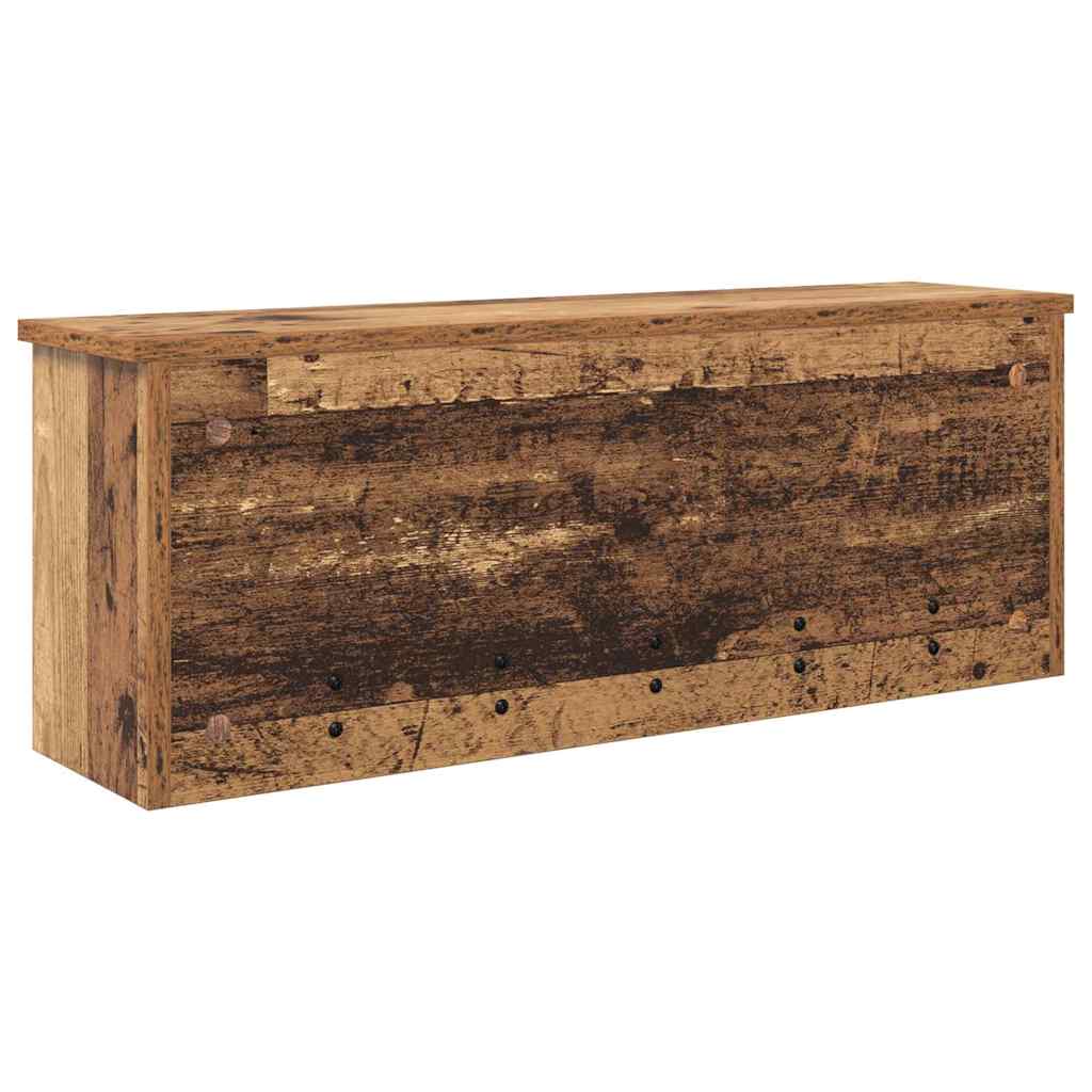 Vægmonteret Jakkeholder Vægmonteret Gammelt træ 80 x 20 x 30 cm