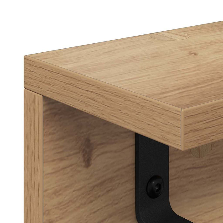 Vægmonteret Jakkeholder Artisan Egetræ 100 x 10,5 x 10,5 cm
