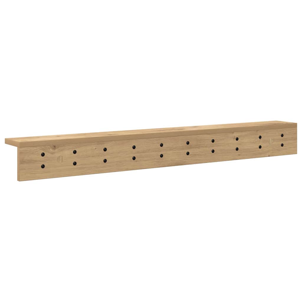 Vægmonteret Jakkeholder Artisan Egetræ 100 x 10,5 x 10,5 cm