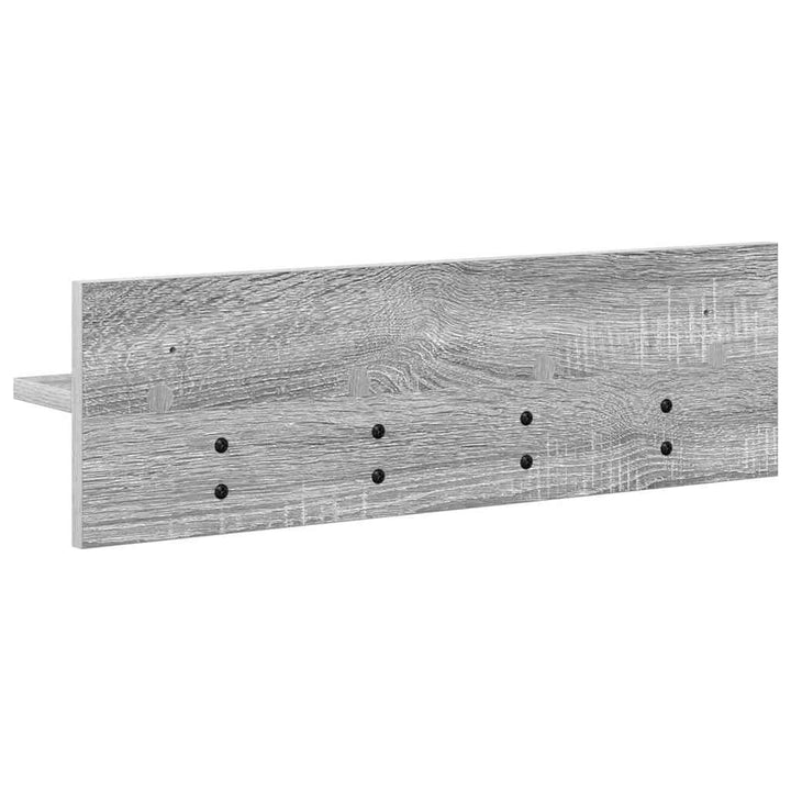 Vægmonteret Jakkeholder Grå Sonoma 60 x 10,5 x 18 cm