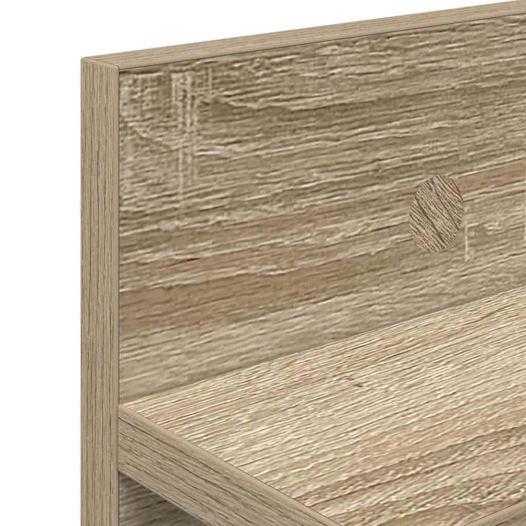 Vægmonteret Jakkeholder Sonoma eg 100 x 10,5 x 18 cm