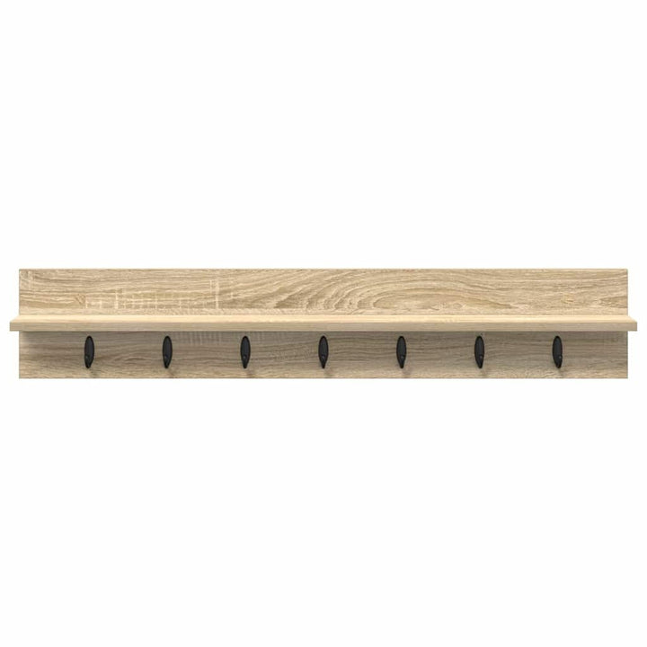 Vægmonteret Jakkeholder Sonoma eg 100 x 10,5 x 18 cm
