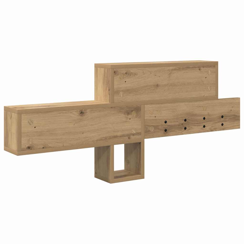 Vægmonteret Jakkeholder Artisan Egetræ 100 x 12 x 43,5 cm