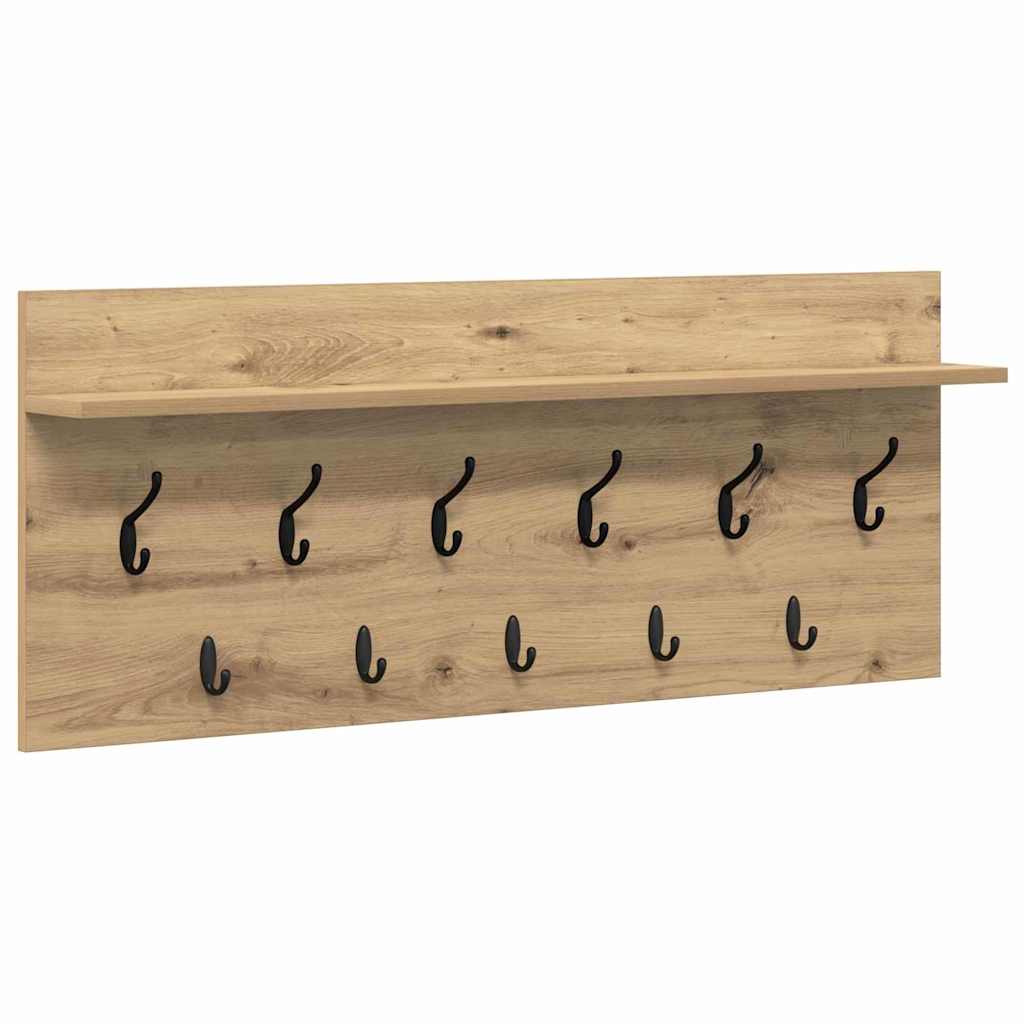 Vægmonteret Jakkeholder Artisan Egetræ 100 x 40 x 12 cm