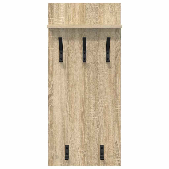 Vægmonteret Jakkeholder Vægmonteret Sonoma eg 40 x 10 x 90 cm
