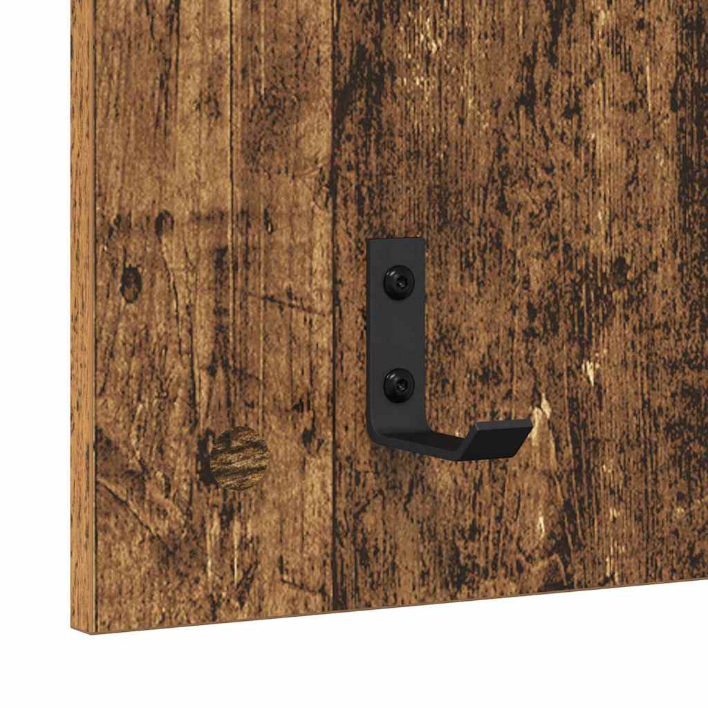 Vægmonteret Jakkeholder Vægmonteret Gammelt træ 40 x 10 x 90 cm