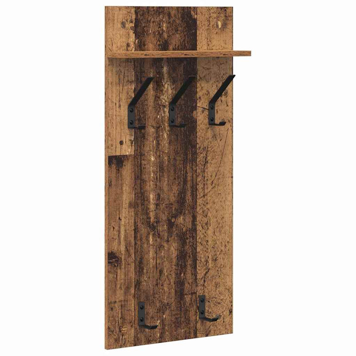 Vægmonteret Jakkeholder Vægmonteret Gammelt træ 40 x 10 x 90 cm