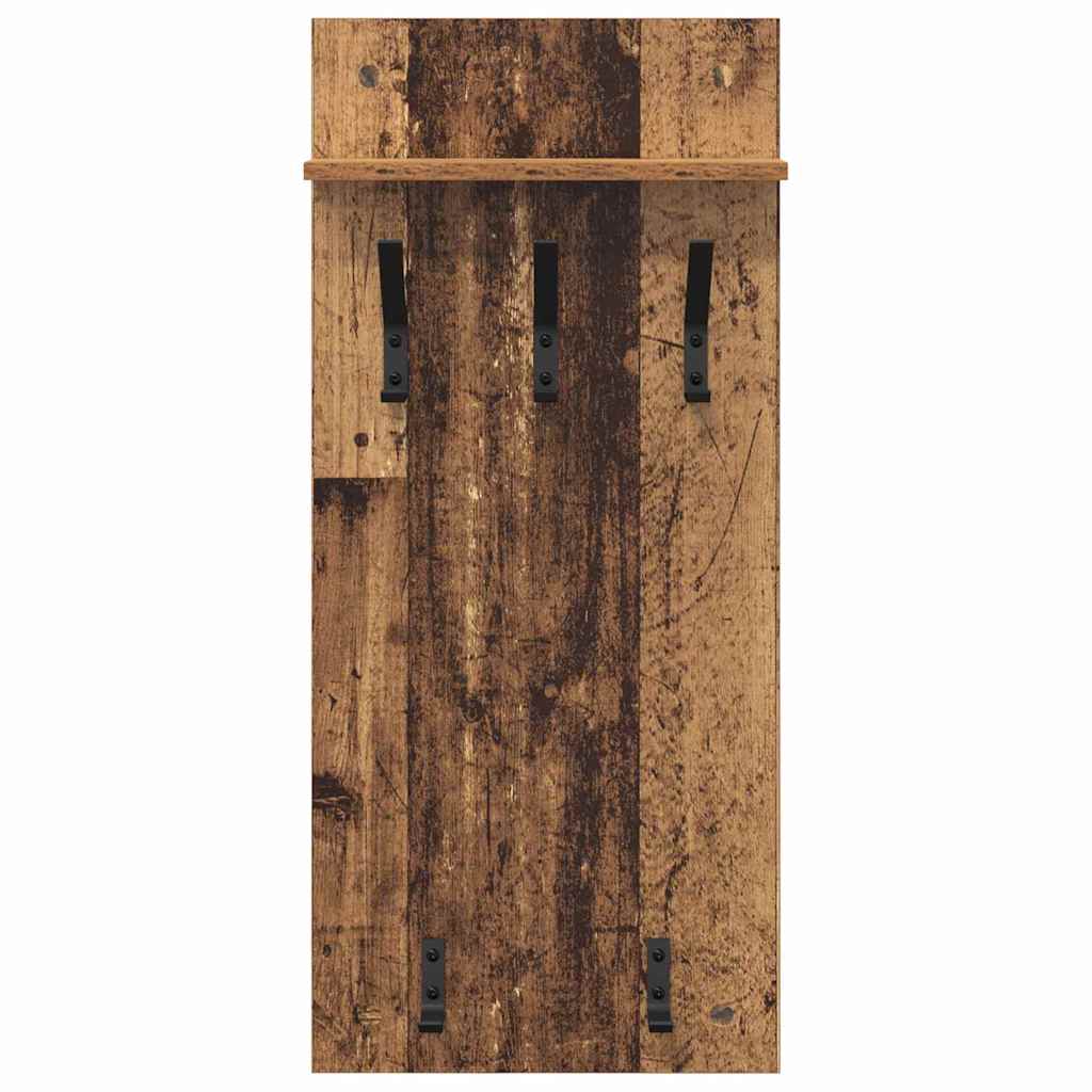 Vægmonteret Jakkeholder Vægmonteret Gammelt træ 40 x 10 x 90 cm