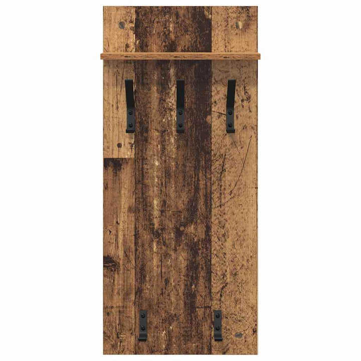 Vægmonteret Jakkeholder Vægmonteret Gammelt træ 40 x 10 x 90 cm