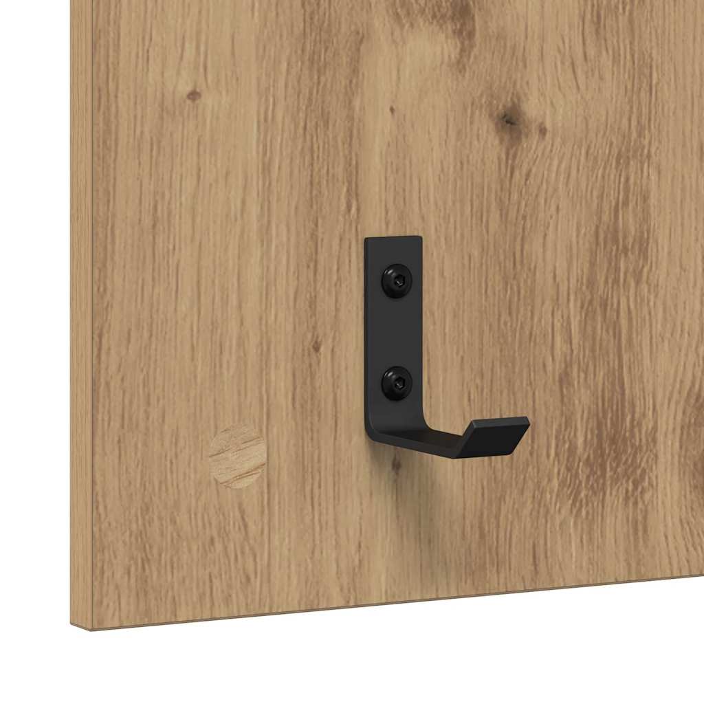 Vægmonteret Jakkeholder Artisan Egetræ 40 x 10 x 90 cm