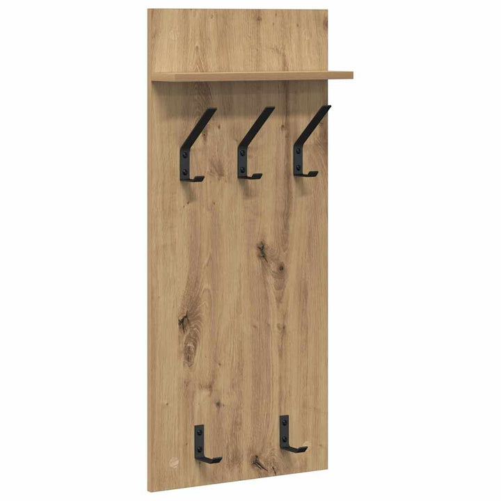 Vægmonteret Jakkeholder Artisan Egetræ 40 x 10 x 90 cm