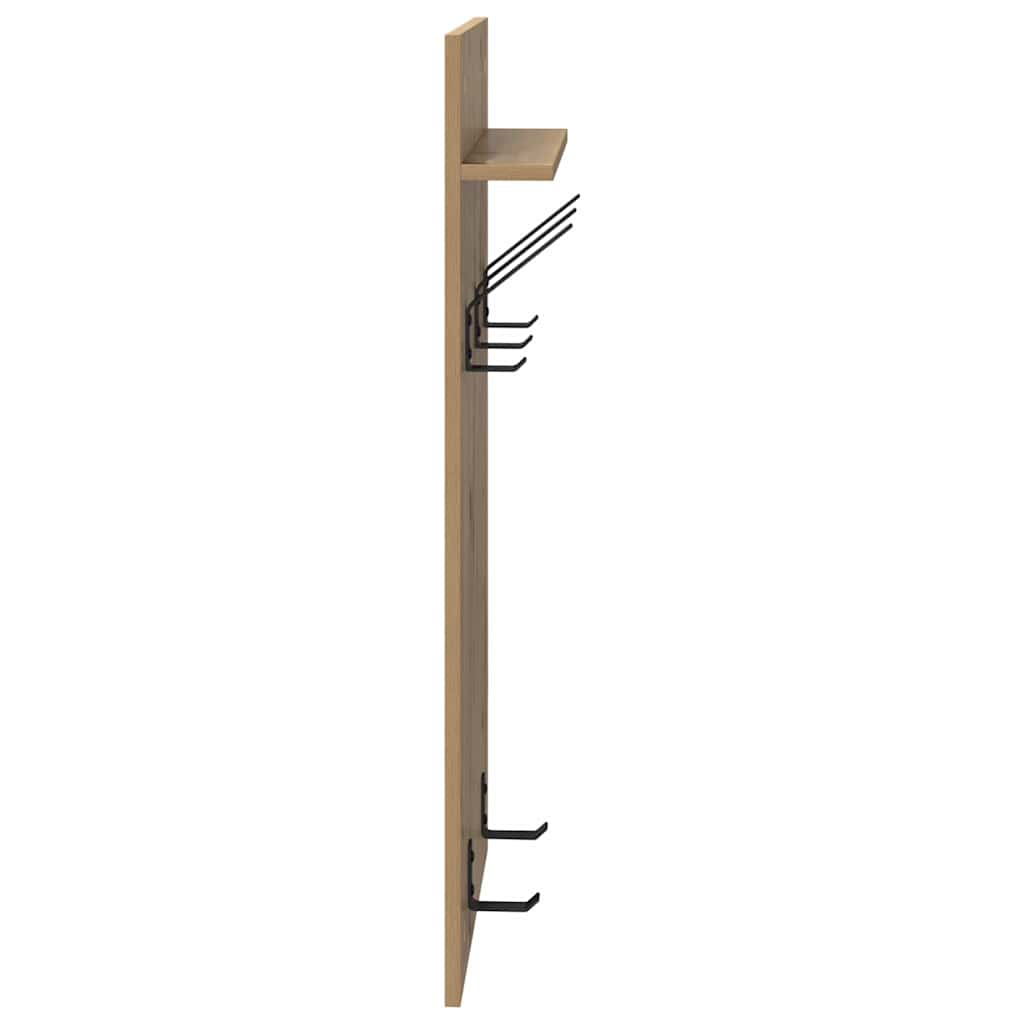 Vægmonteret Jakkeholder Artisan Egetræ 40 x 10 x 90 cm