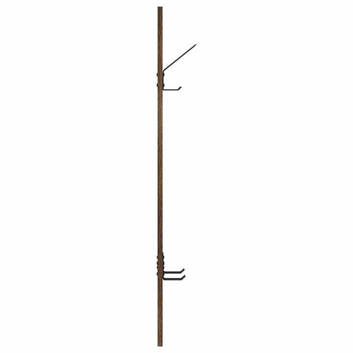 Vægmonteret Jakkeholder Vægmonteret Røget eg 20 x 1,5 x 100 cm
