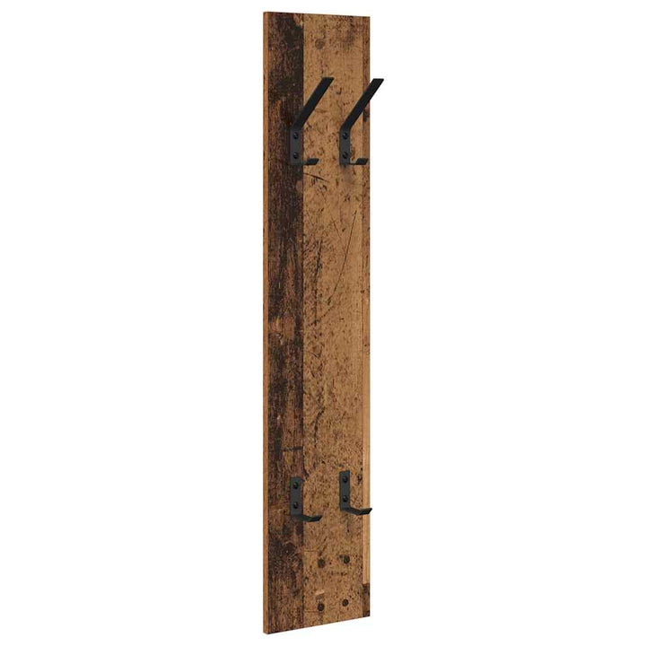 Vægmonteret Jakkeholder Gammelt træ 20 x 1,5 x 100 cm