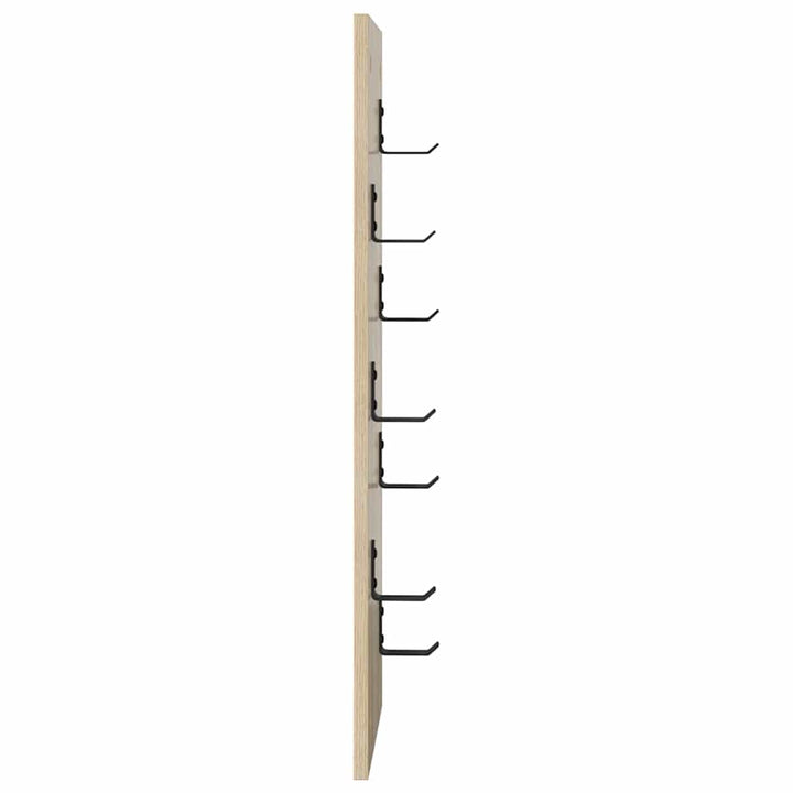 Vægmonteret Jakkeholder Vægmonteret Sonoma eg 30 x 1,5 x 80 cm