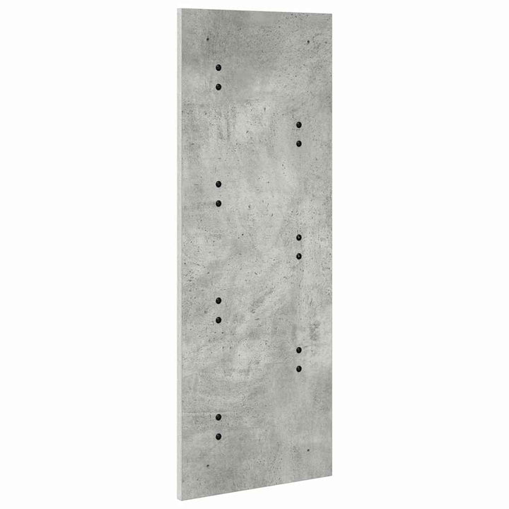 Vægmonteret Jakkeholder Vægmonteret Beton Grå 30 x 1,5 x 80 cm