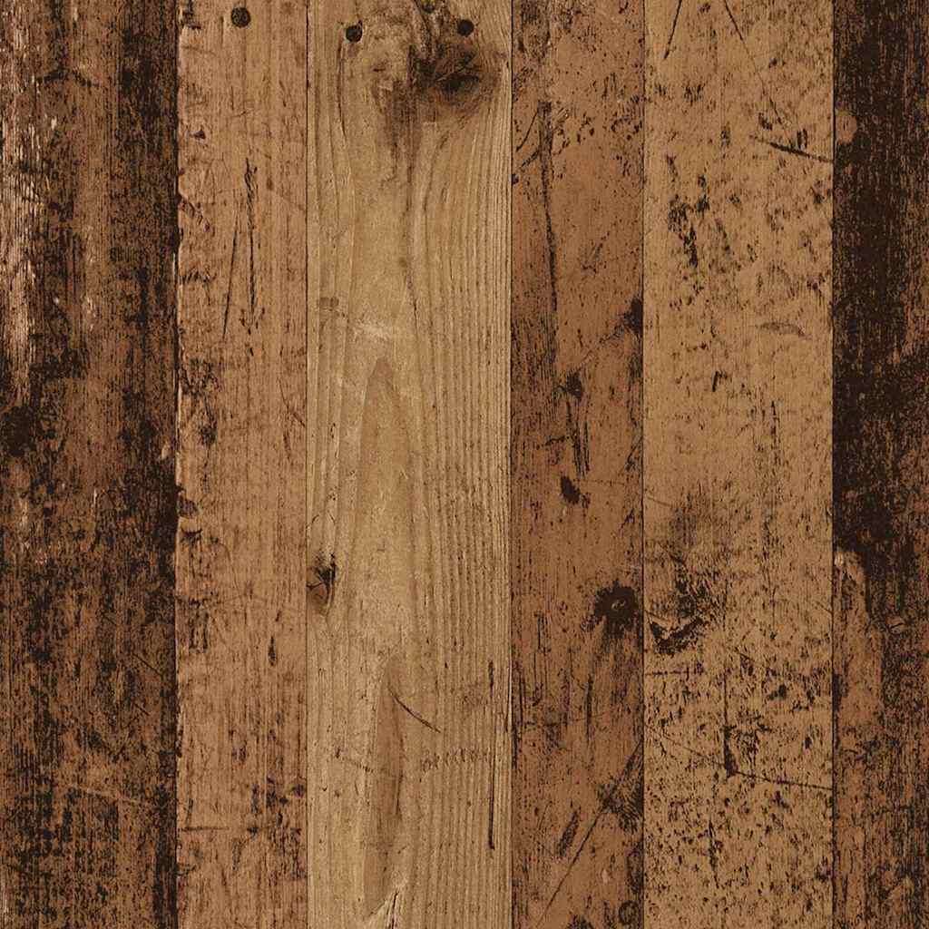 Vægmonteret Jakkeholder Vægmonteret Gammelt træ 60 x 3 x 82 cm