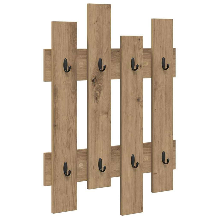 Vægmonteret Jakkeholder Artisan Egetræ 60 x 3 x 82 cm