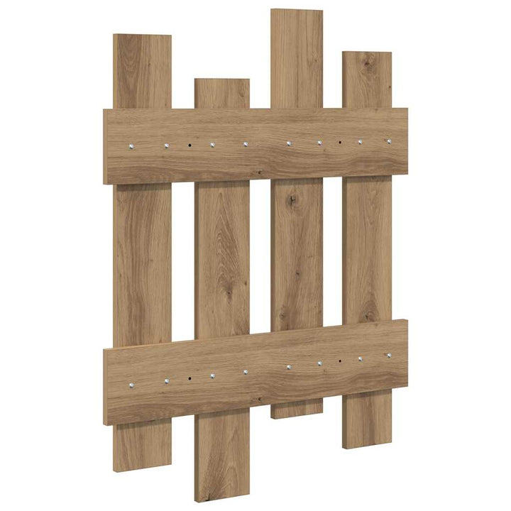 Vægmonteret Jakkeholder Artisan Egetræ 60 x 3 x 82 cm