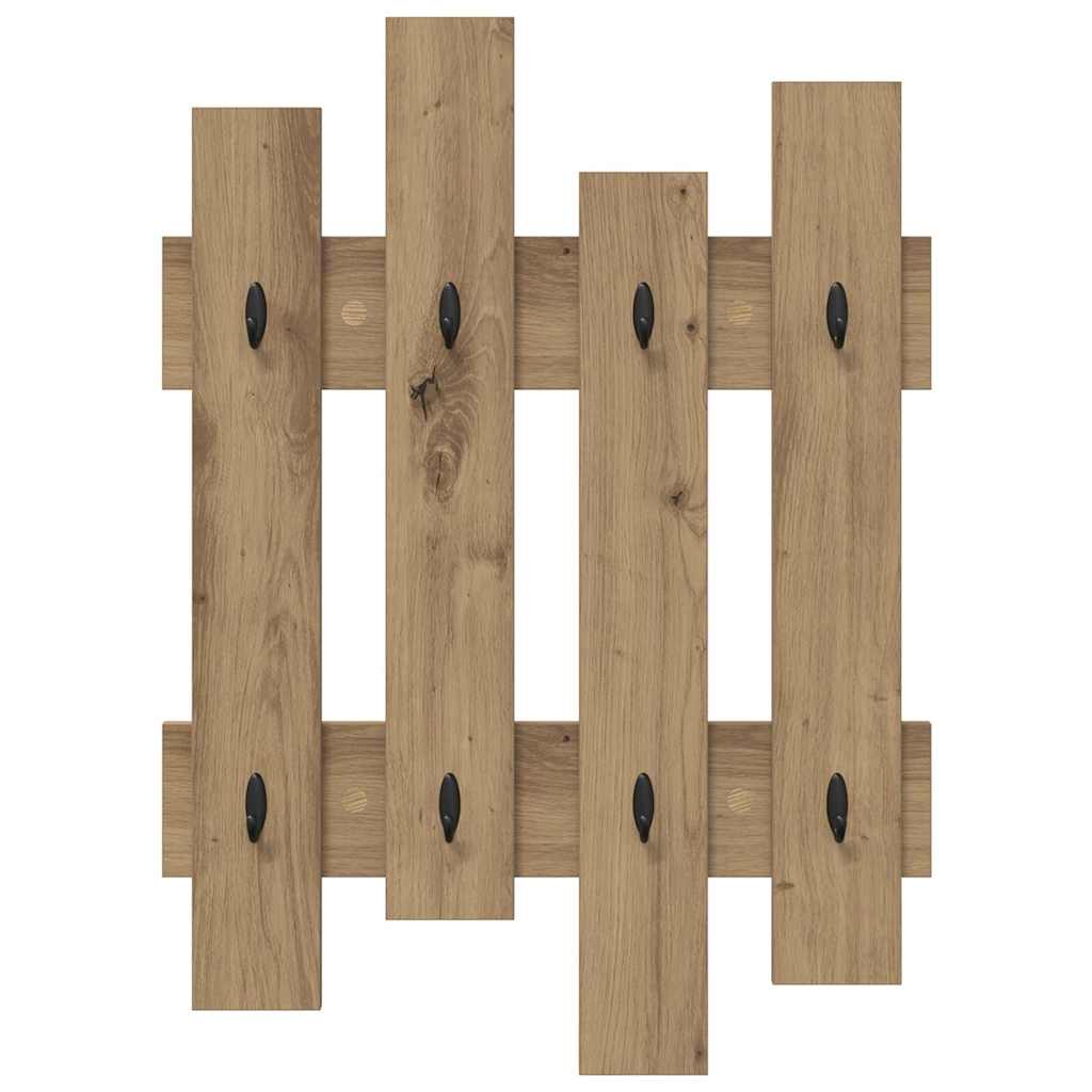 Vægmonteret Jakkeholder Artisan Egetræ 60 x 3 x 82 cm