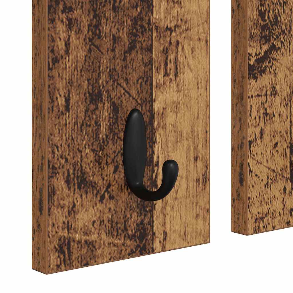 Vægmonteret Jakkeholder Vægmonteret Gammelt træ 85 x 10 x 45 cm
