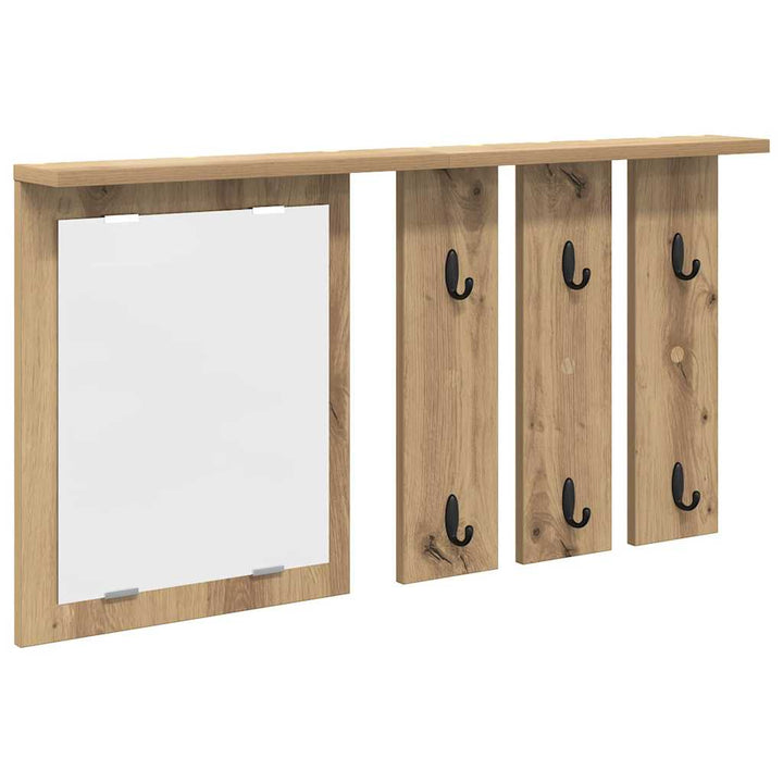 Vægmonteret Jakkeholder med hylde artisan eg 85 x 10 x 45 cm