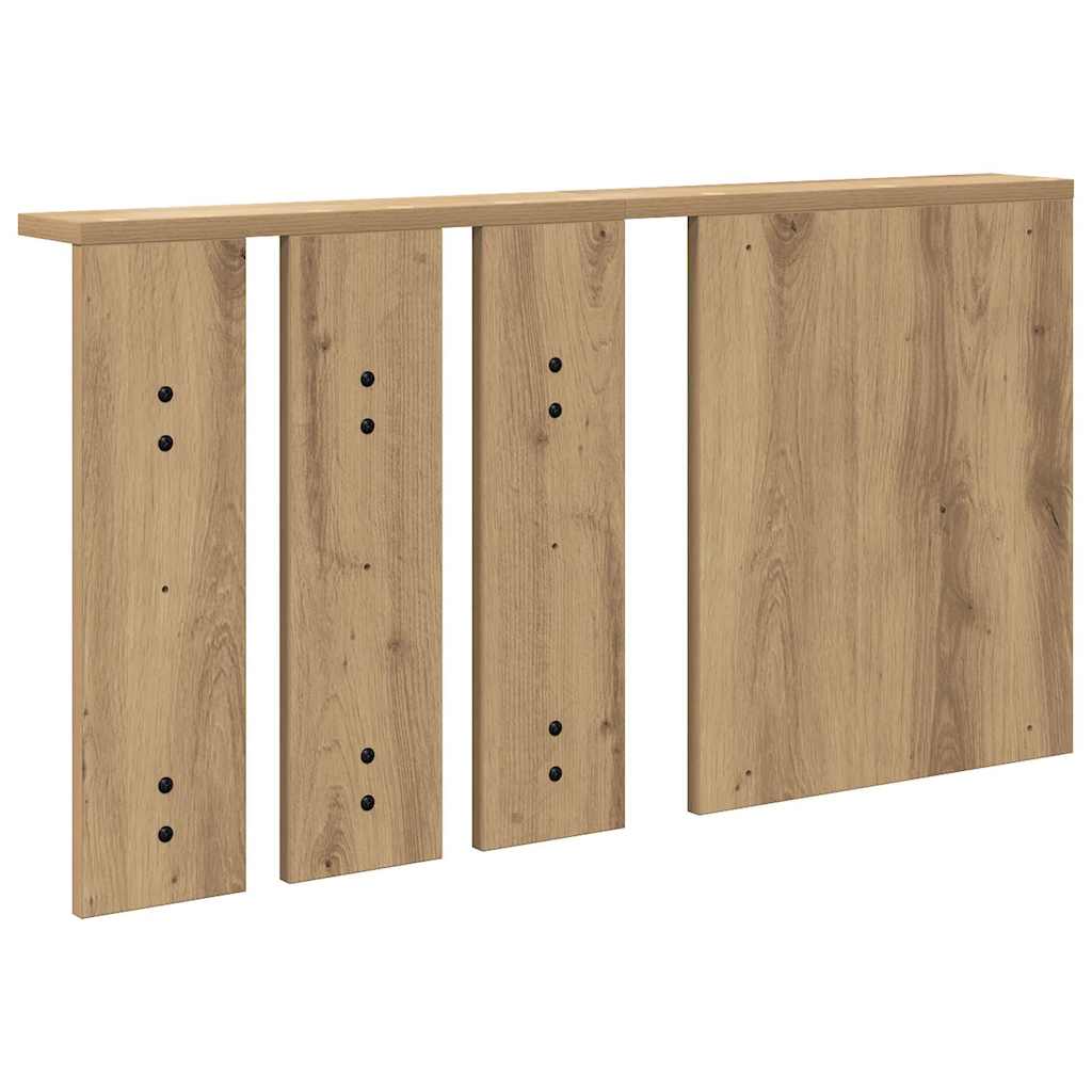 Vægmonteret Jakkeholder med hylde artisan eg 85 x 10 x 45 cm