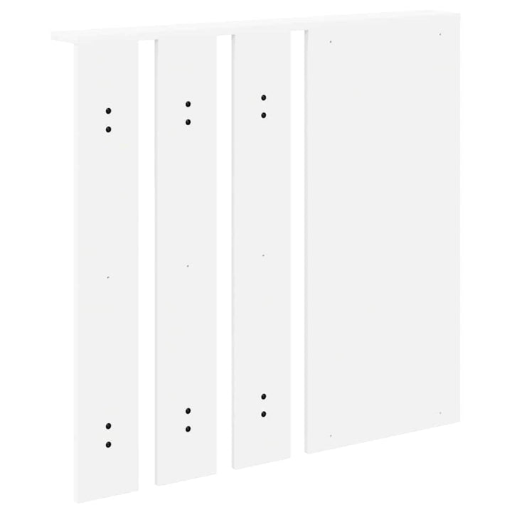 Vægmonteret Jakkeholder Vægmonteret Hvid 84 x 10 x 80 cm