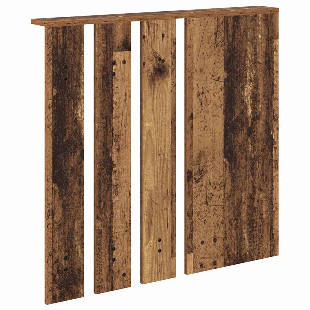 Vægmonteret Jakkeholder Vægmonteret Gammelt træ 84 x 10 x 80 cm