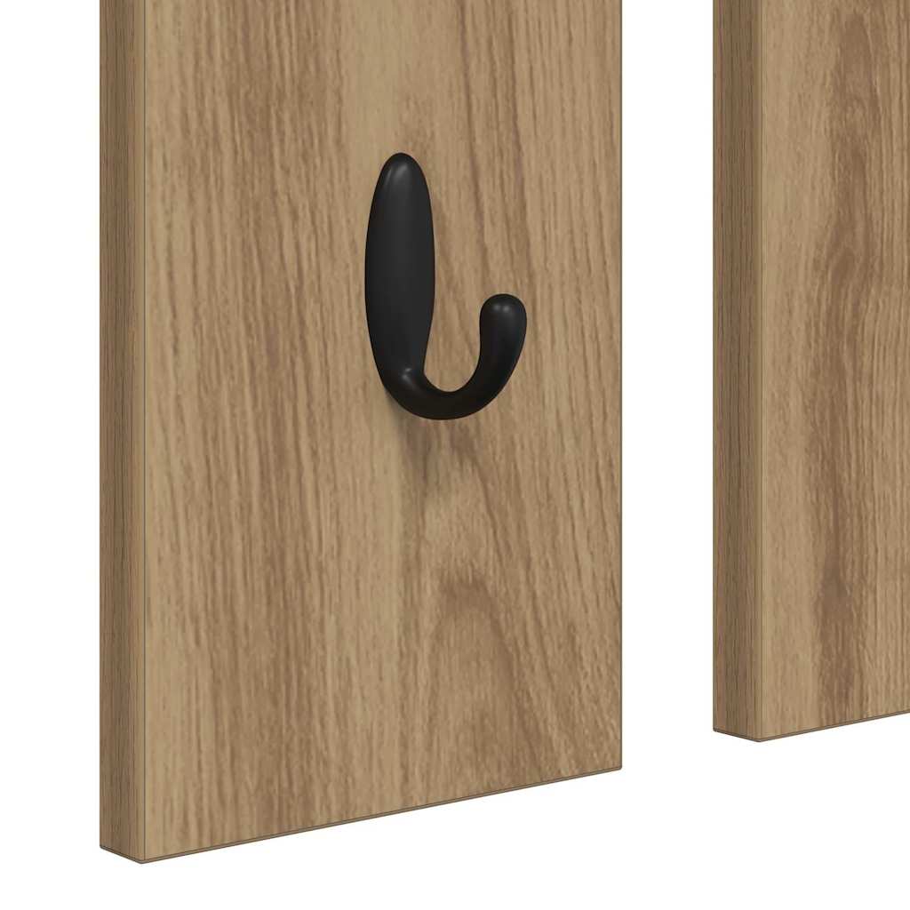 Vægmonteret Jakkeholder Vægmonteret artisan eg 84 x 10 x 80 cm