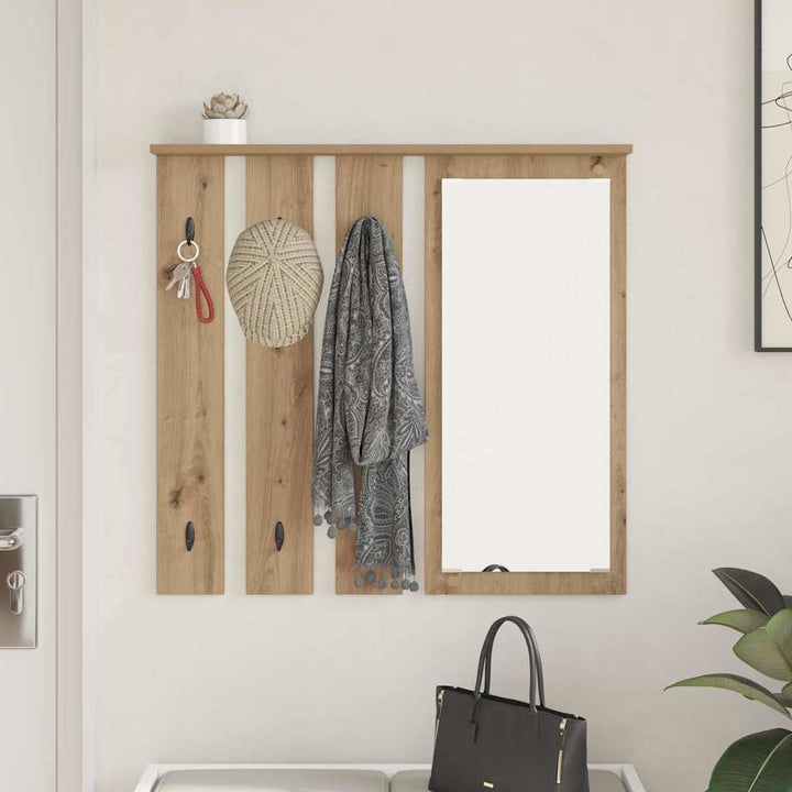Vægmonteret Jakkeholder Vægmonteret artisan eg 84 x 10 x 80 cm