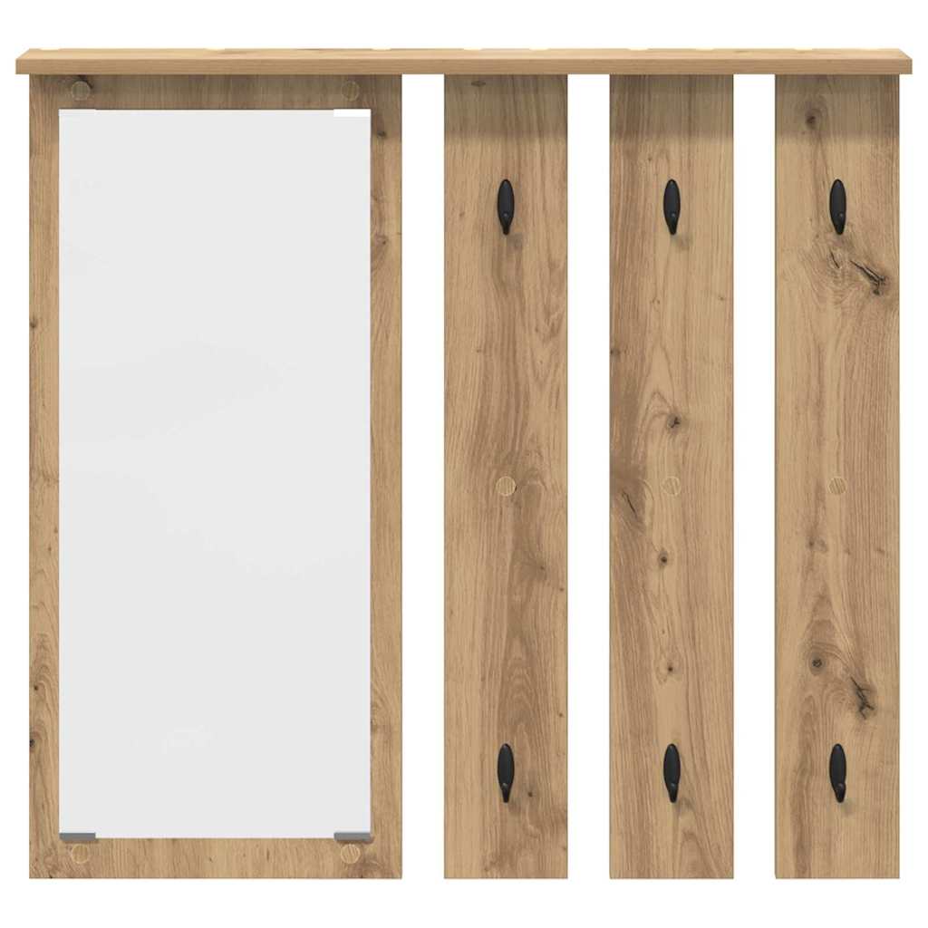 Vægmonteret Jakkeholder Vægmonteret artisan eg 84 x 10 x 80 cm