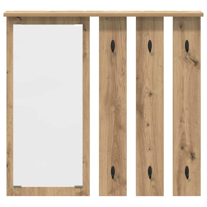 Vægmonteret Jakkeholder Vægmonteret artisan eg 84 x 10 x 80 cm