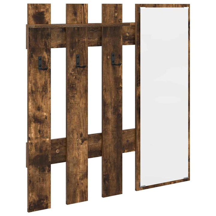 Vægmonteret Jakkeholder Vægmonteret Røget eg 100 x 10 x 100 cm