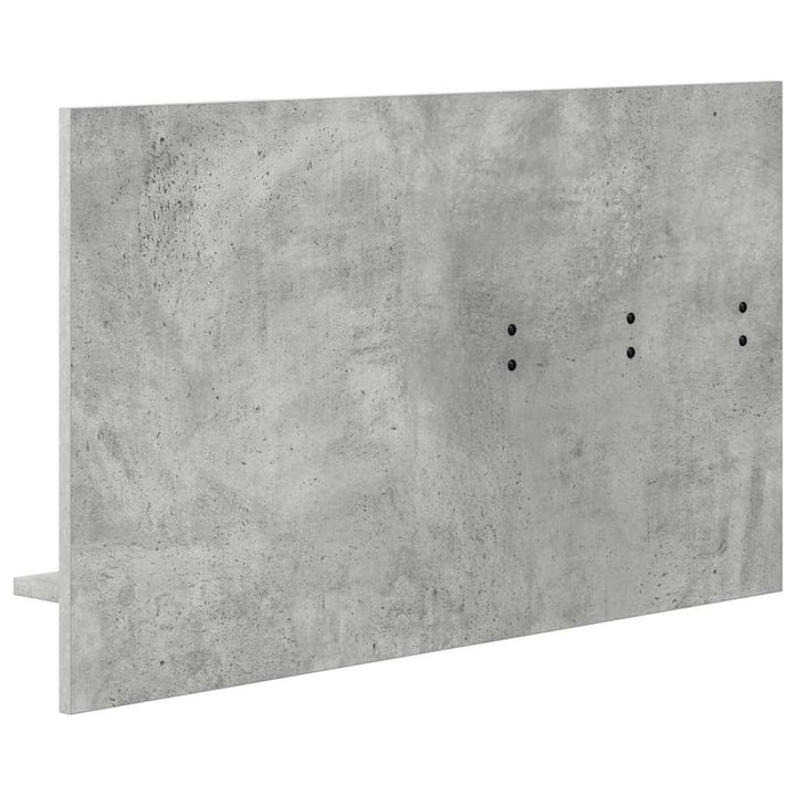 Vægmonteret Jakkeholder Vægmonteret Beton Grå 90 x 10 x 50 cm