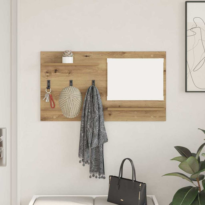 Vægmonteret Jakkeholder Artisan Egetræ 90 x 10 x 50 cm