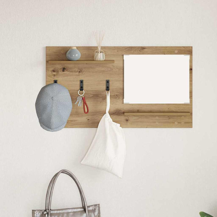 Vægmonteret Jakkeholder Artisan Egetræ 90 x 10 x 50 cm