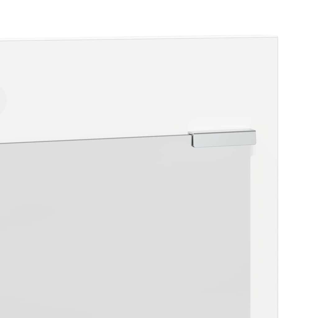 Vægmonteret Jakkeholder Hvid 70 x 10 x 90 cm Konstrueret træ