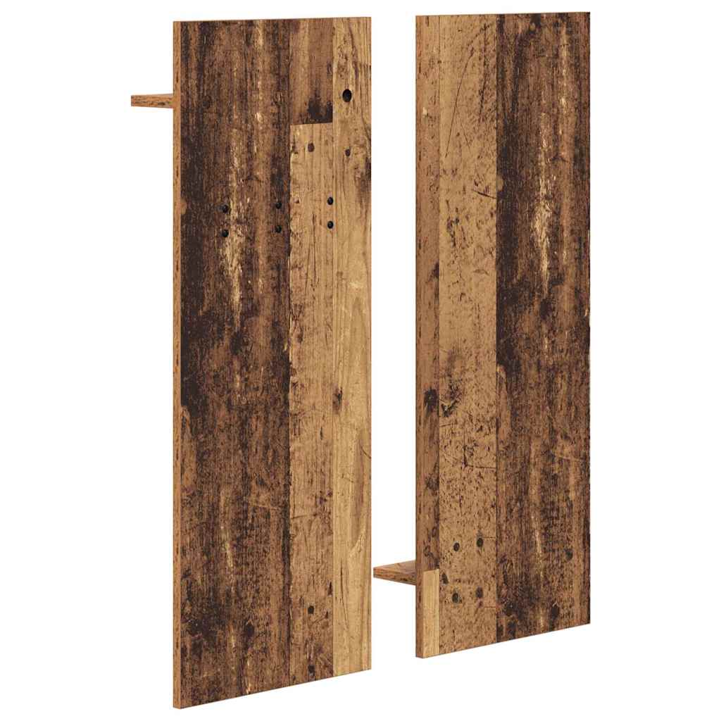 Vægmonteret Jakkeholder Vægmonteret Gammelt træ 70 x 10 x 90 cm