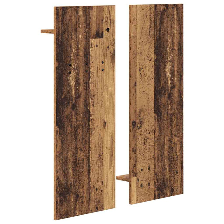 Vægmonteret Jakkeholder Vægmonteret Gammelt træ 70 x 10 x 90 cm