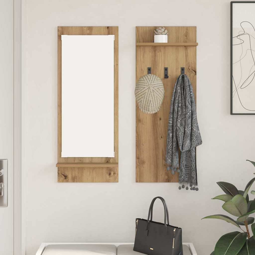 Vægmonteret Jakkeholder Vægmonteret Artisan Egetræ